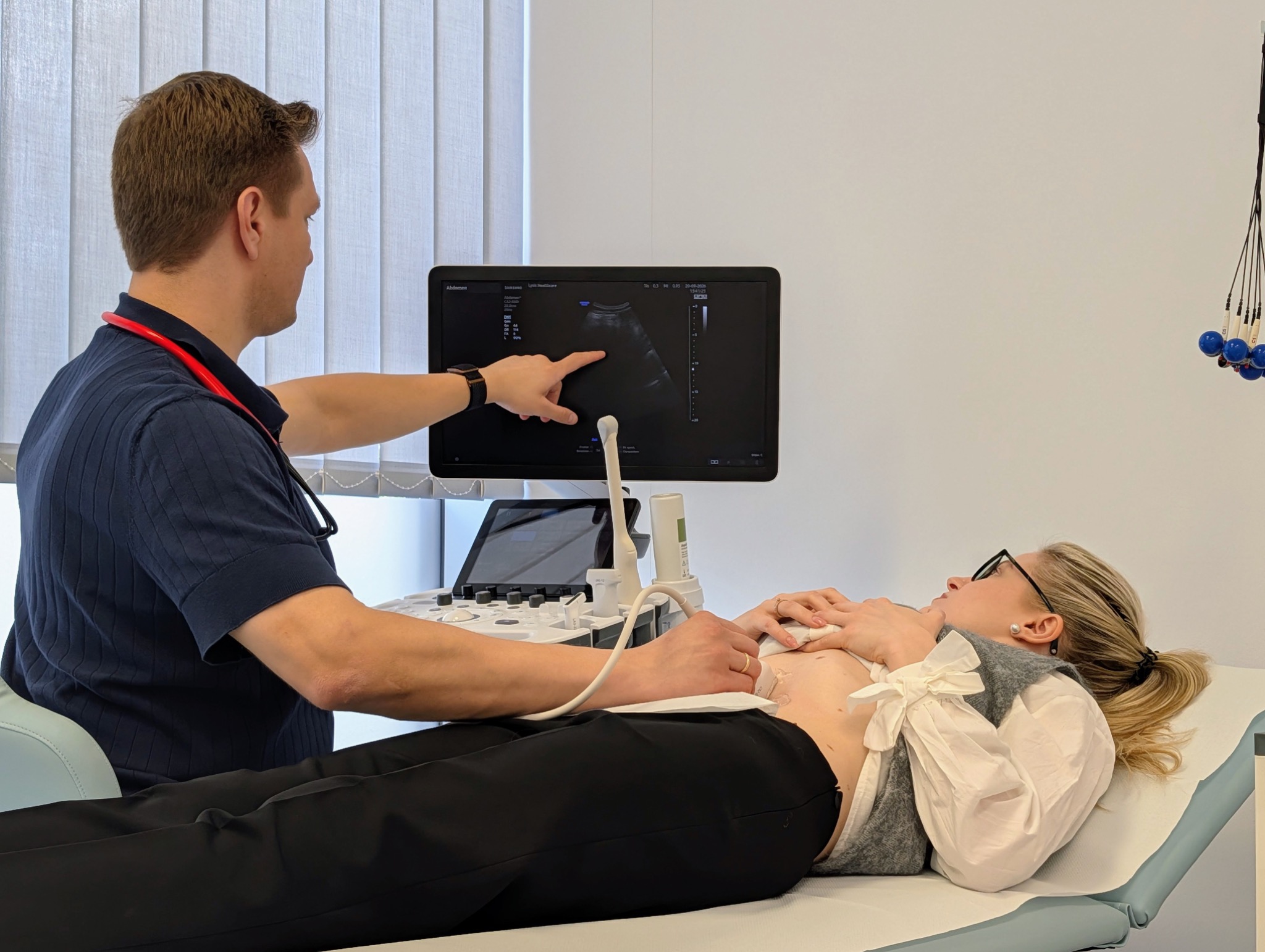 Ultraschalluntersuchung durch Dr. Sinyakin-Bernsteiner